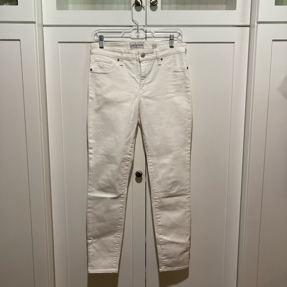 Lucky Brand Ava Skinny Jeans - White Size 6/28